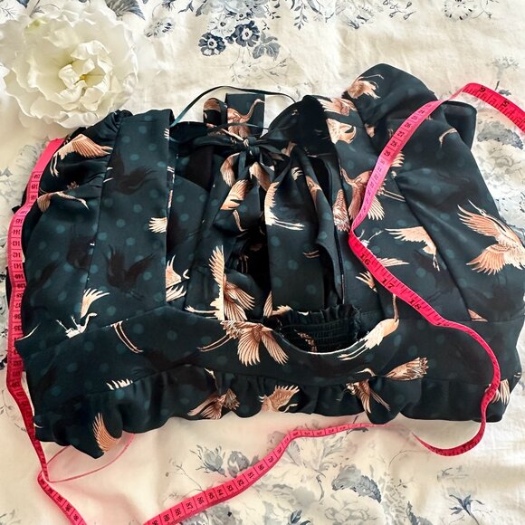 NWT Large Bohemian Happy Nature Teal Knee Length Dress - Picture 2 of 7